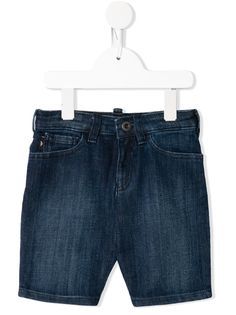 Emporio Armani Kids короткие джинсовые шорты