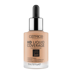 Основа тональная для лица CATRICE HD LIQUID COVERAGE тон 040 Warm Beige