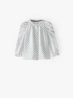 Блуза в горошек Zara