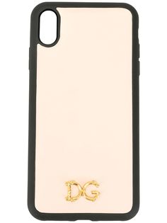 Dolce & Gabbana чехол для iPhone XS с логотипом DG
