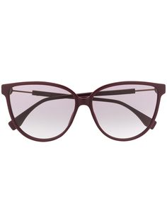 Fendi Eyewear солнцезащитные очки в оправе кошачий глаз