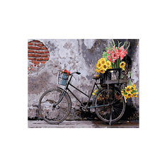 Набор для раскрашивания по номерам Цветной "Ретро велосипед"