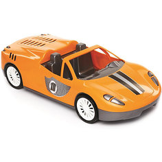 Автомобиль Zebratoys "Спортивный Кабриолет", оранжевый