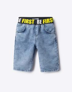 Джинсовые шорты с резинкой для мальчика Gloria Jeans