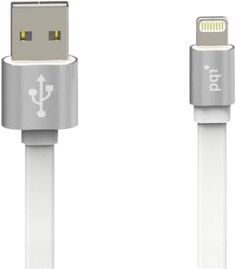 Кабель PQI i-Cable Metallic Apple 8pin 1м (белый)