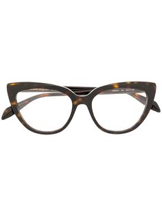 Alexander McQueen Eyewear очки в оправе кошачий глаз