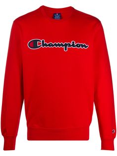 Champion толстовка с вышитым логотипом