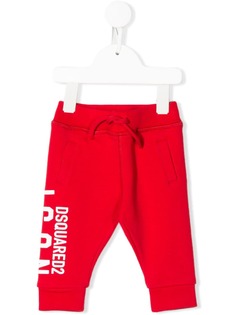 Dsquared2 Kids спортивные брюки с принтом Icon