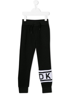 Dkny Kids спортивные брюки с принтом