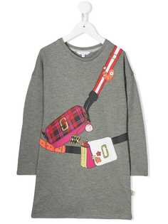 Little Marc Jacobs платье-свитер Snapshot Bag