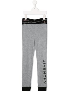 Givenchy Kids спортивные брюки с логотипом