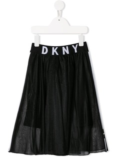 Dkny Kids юбка с логотипом на поясе