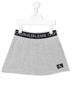 Calvin Klein Kids юбка с вышитым логотипом