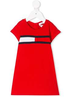 Tommy Hilfiger Junior платье с короткими рукавами и логотипом