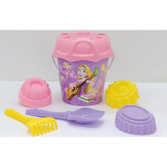 Набор игрушек для песочницы Полесье "Принцессы Disney» № 14, 7 предметов