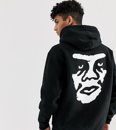 Худи черного цвета с принтом "Creeper" на спине Obey эксклюзивно для ASOS-Черный