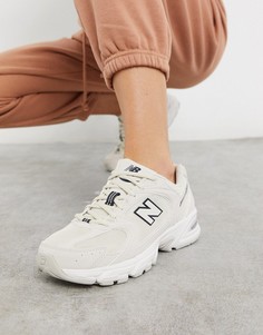 Светлые кроссовки New Balance 530-Белый