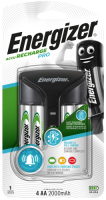 Зарядное устройство Energizer Pro Charger + 4xAA, 2000mAh (E300696601)