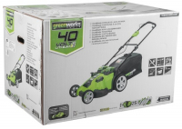 Газонокосилка электрическая Greenworks G40LM49DB (2500207)