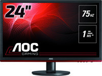 Игровой монитор AOC G2460VQ6 Black/Red (G2460VQ6)