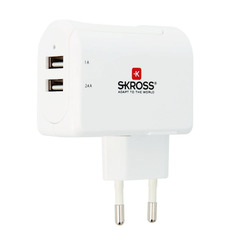 Зарядное устройство Skross Euro USB Charger-2-Port