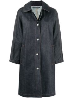 Mackintosh однобортное джинсовое пальто Fairlie