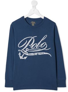 Ralph Lauren Kids футболка с логотипом