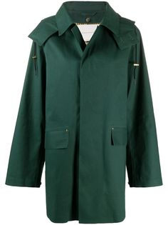Mackintosh однобортное пальто средней длины