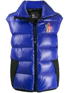 Moncler Grenoble дутый жилет с логотипом