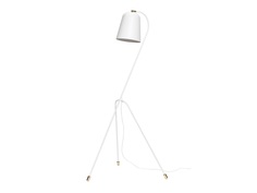 Напольная лампа (hubsch) белый 55x156 см.
