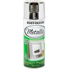Краска аэрозольная Rustoleum цвет серебристый металлик 0.312 кг