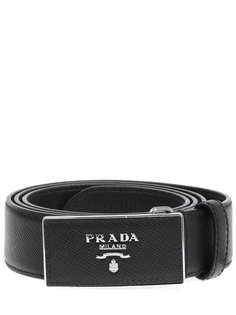 Ремень кожаный Prada