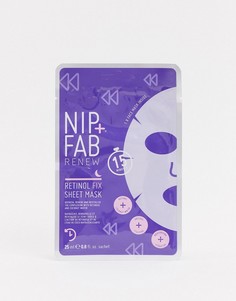 Листовая маска для лица с ретинолом NIP+FAB-Бесцветный