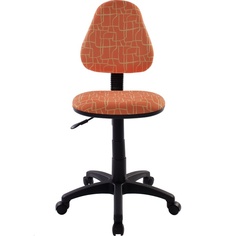 Компьютерное кресло Бюрократ KD-4 оранжевый жираф