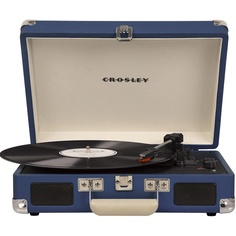 Проигрыватель виниловых пластинок Crosley Cruiser Deluxe CR8005D-BL Bluetooth