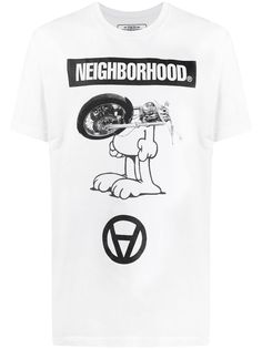 Neighborhood футболка с принтом Artist Proof