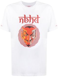 Neighborhood футболка Devil Angel с логотипом