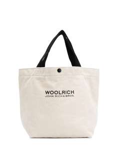 Woolrich сумка-тоут с логотипом