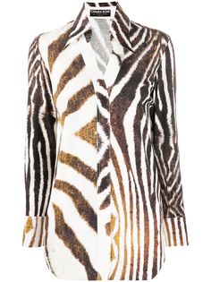 Le Petite Robe Di Chiara Boni Okavango printed shirt