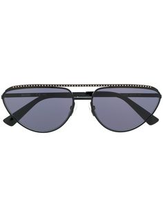 Moschino Eyewear солнцезащитные очки в оправе кошачий глаз