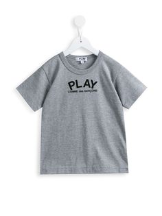 Comme Des Garçons Play Kids футболка с принтом