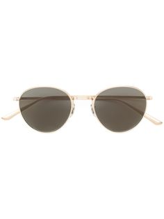 Oliver Peoples солнцезащитные очки с круглой оправой Brownstone 2