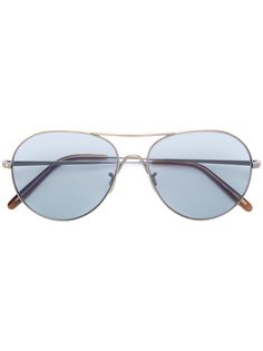 Oliver Peoples солнцезащитные очки-авиаторы