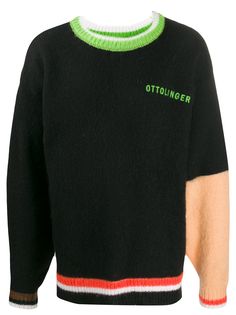 Ottolinger свитер с контрастным рукавом