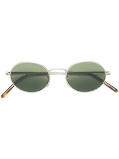 Oliver Peoples солнцезащитные очки в круглой оправе