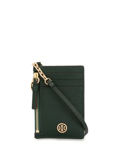 Tory Burch картхолдер Robinson с металлическим логотипом