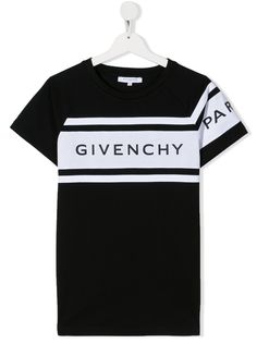 Givenchy Kids футболка с логотипом