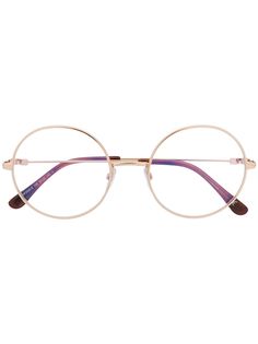 Tom Ford Eyewear очки в круглой оправе