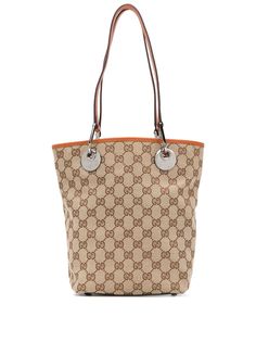 Gucci Pre-Owned сумка-тоут с узором GG Supreme