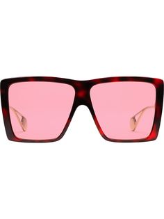 Gucci Eyewear солнцезащитные очки в квадратной оправе